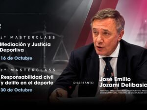 CICLO DE MASTERCLASS EN DERECHO DEPORTIVO